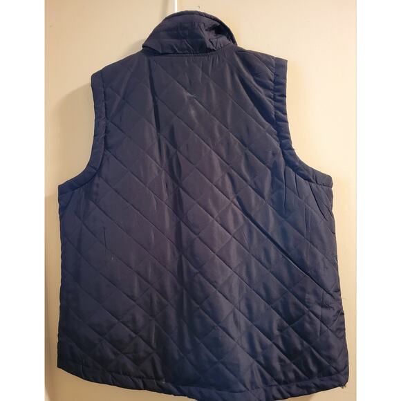 Reversible Quilted Vest Black Rose/Zebra Print Women 1X Casual Identity Light Wt - Picture 11 of 13